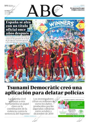 ABC MADRID 19-06-2023 página 1