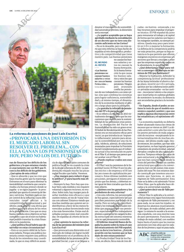 ABC MADRID 19-06-2023 página 13