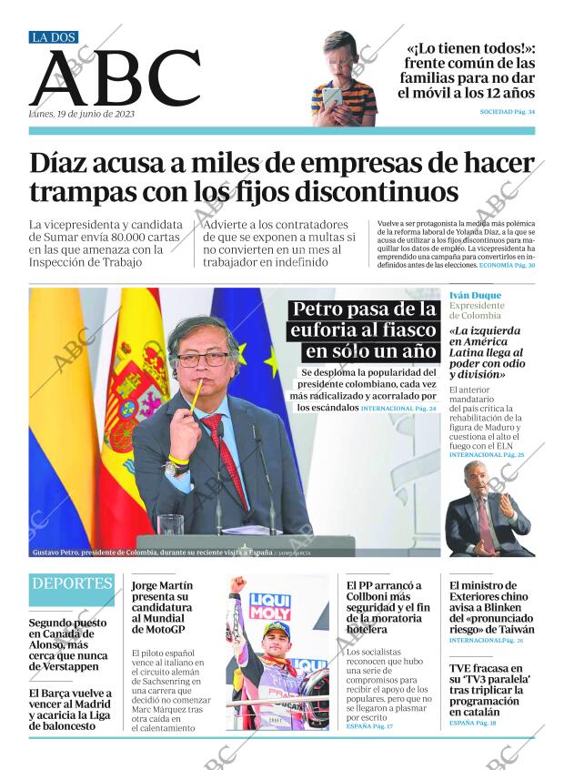 ABC MADRID 19-06-2023 página 2