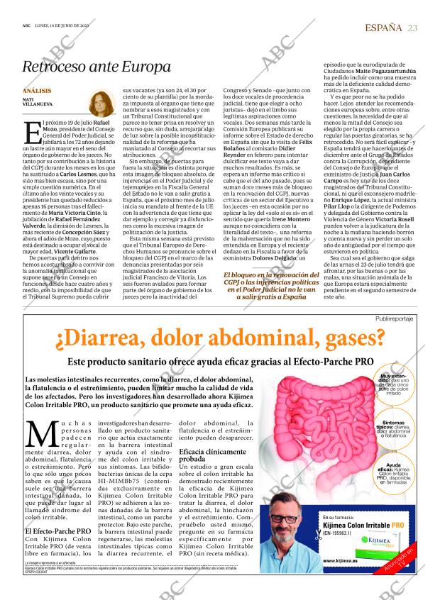 ABC MADRID 19-06-2023 página 23