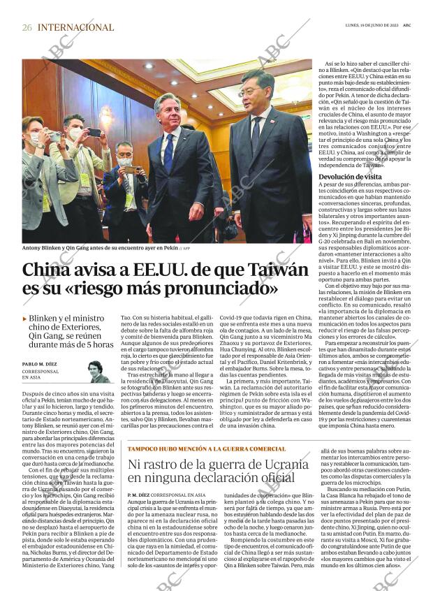 ABC MADRID 19-06-2023 página 26