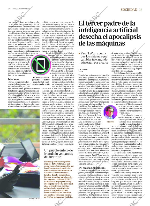 ABC MADRID 19-06-2023 página 35