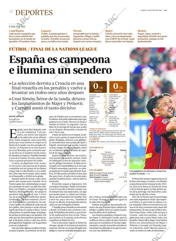 ABC MADRID 19-06-2023 página 42