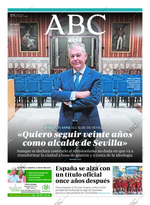 ABC SEVILLA 19-06-2023 página 1