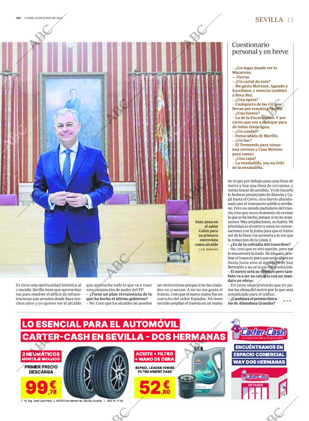 ABC SEVILLA 19-06-2023 página 13