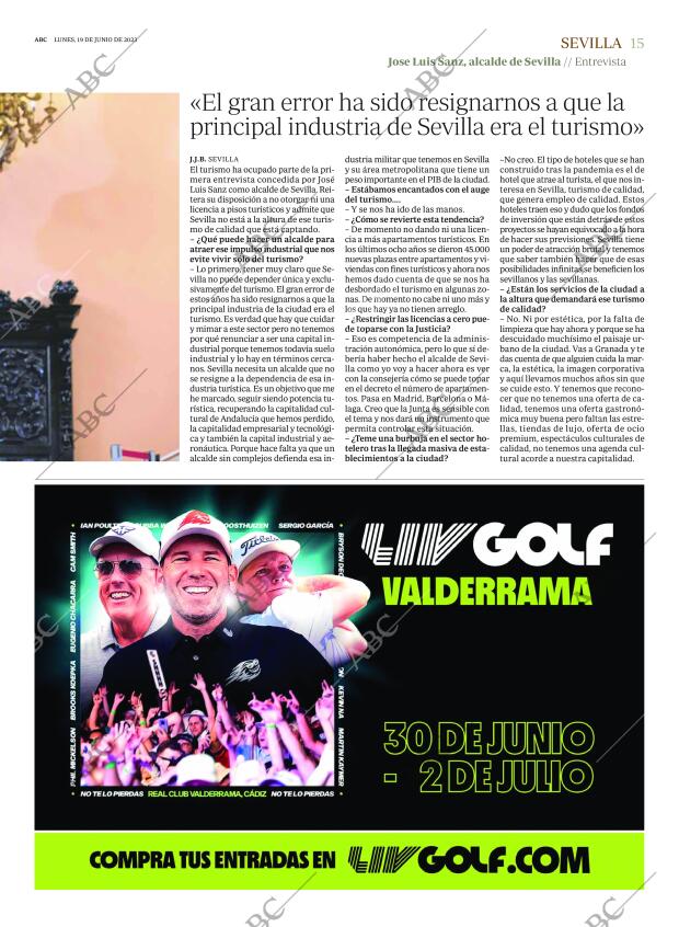 ABC SEVILLA 19-06-2023 página 15