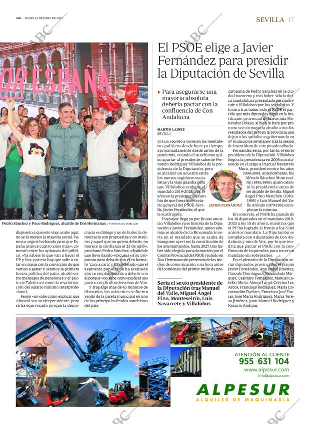 ABC SEVILLA 19-06-2023 página 17