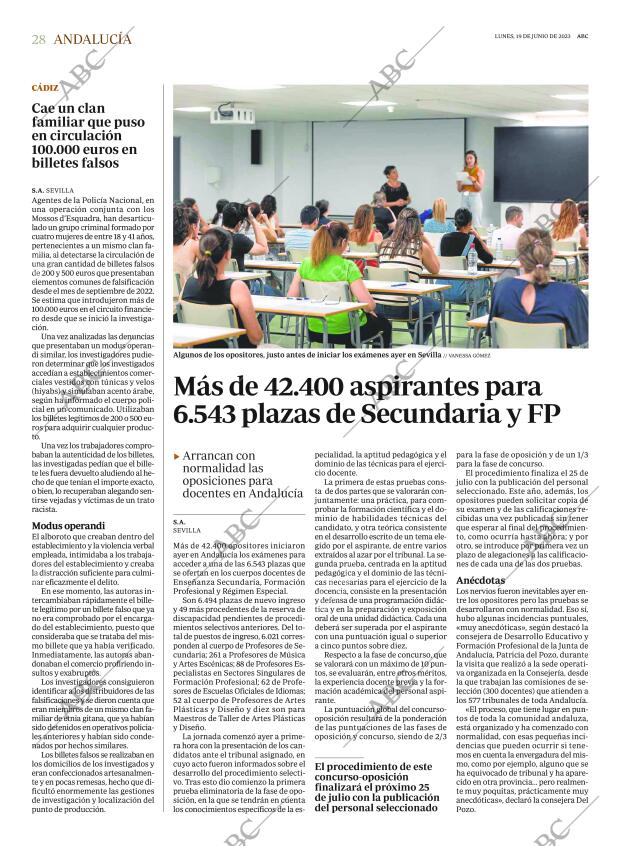 ABC SEVILLA 19-06-2023 página 28