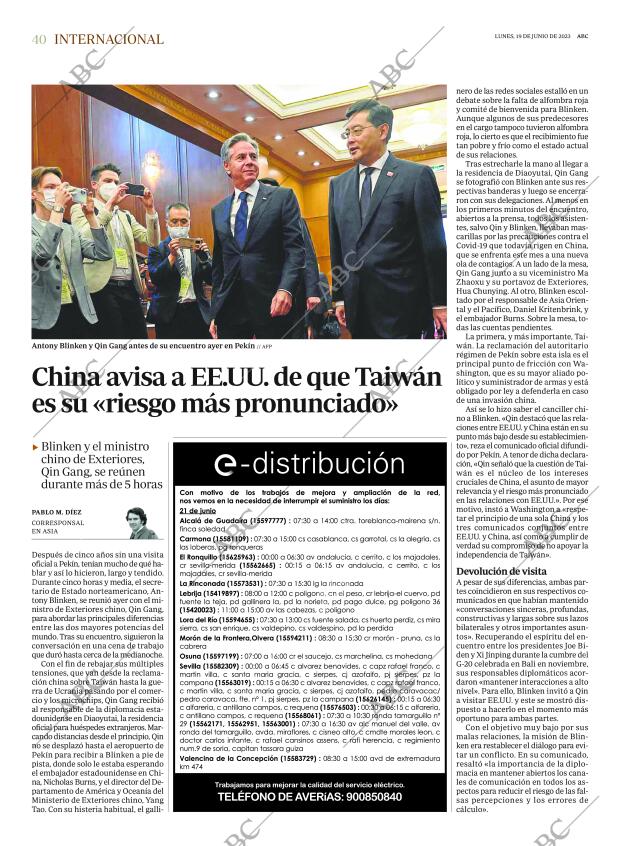 ABC SEVILLA 19-06-2023 página 40