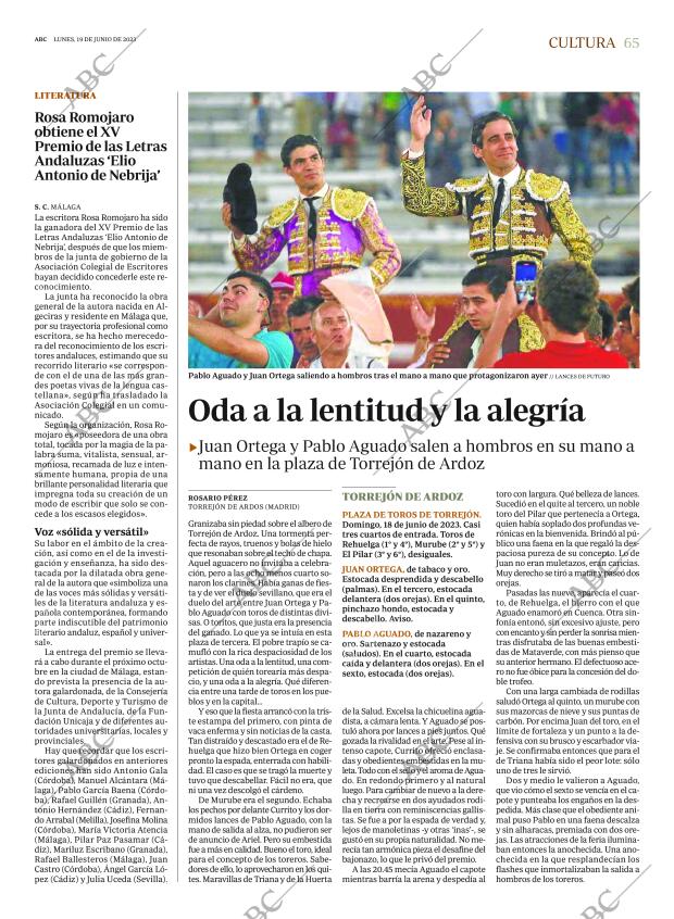 ABC SEVILLA 19-06-2023 página 65