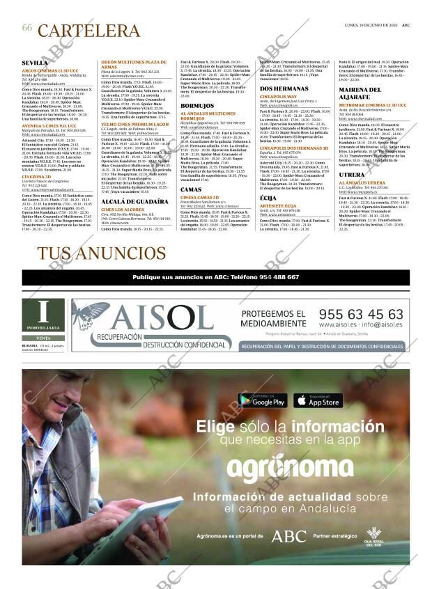 ABC SEVILLA 19-06-2023 página 66