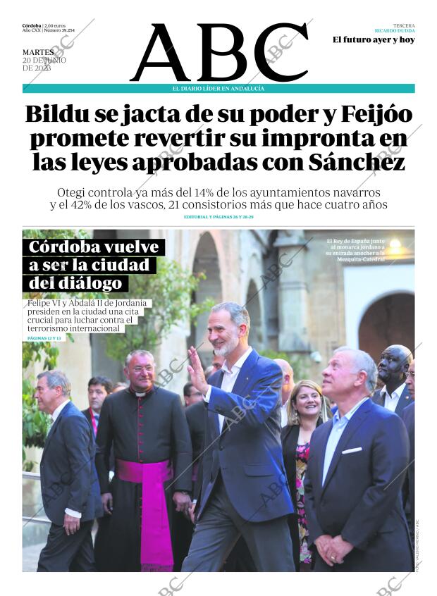 ABC CORDOBA 20-06-2023 página 1