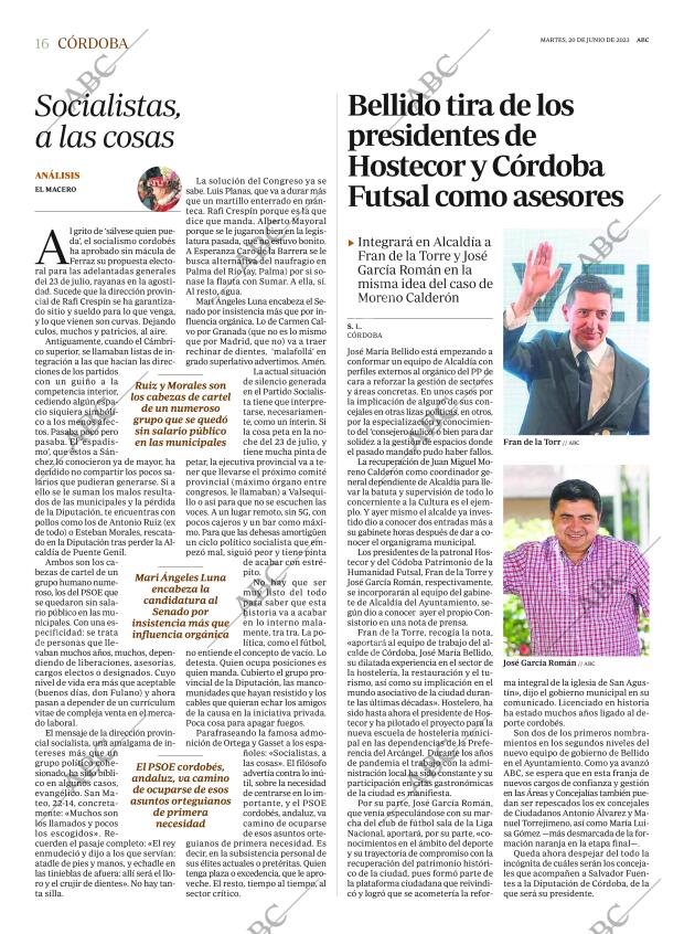 ABC CORDOBA 20-06-2023 página 16