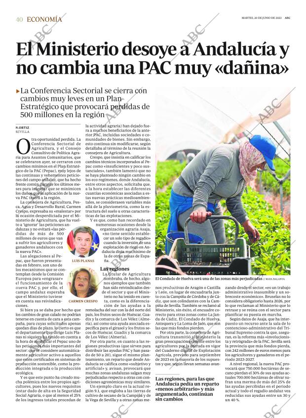 ABC CORDOBA 20-06-2023 página 40