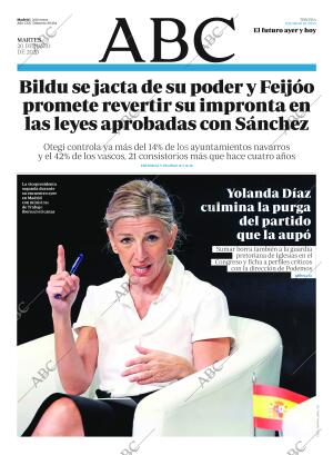 ABC MADRID 20-06-2023 página 1