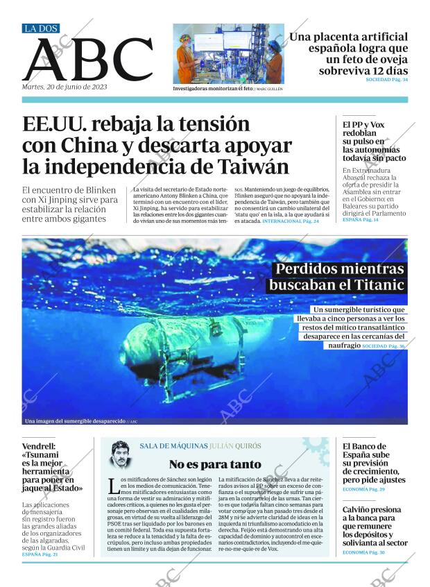 ABC MADRID 20-06-2023 página 2