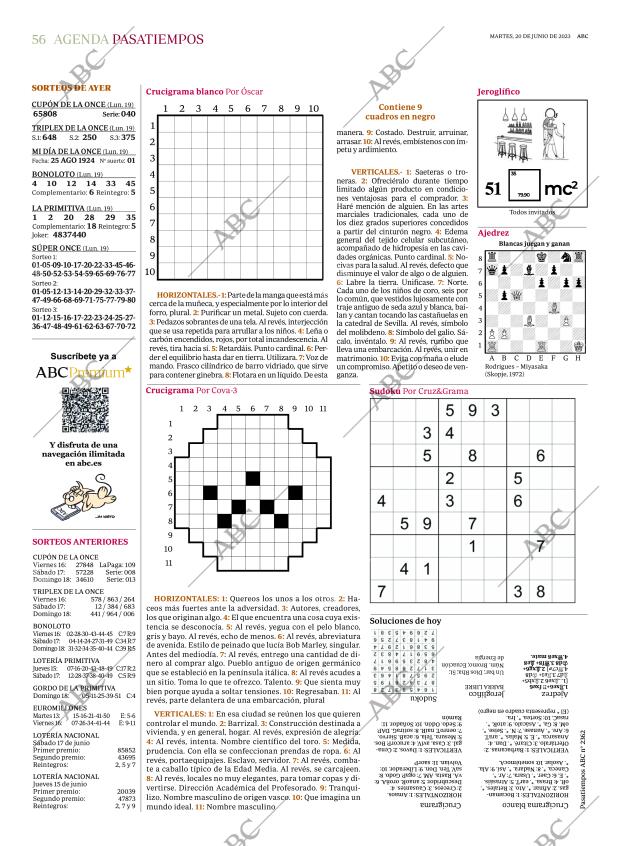 ABC MADRID 20-06-2023 página 56