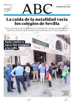 ABC SEVILLA 20-06-2023 página 1
