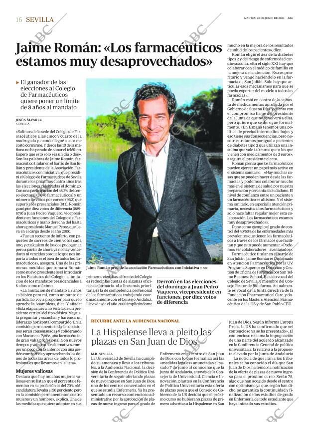 ABC SEVILLA 20-06-2023 página 16