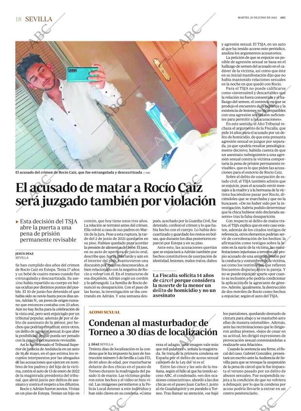 ABC SEVILLA 20-06-2023 página 18