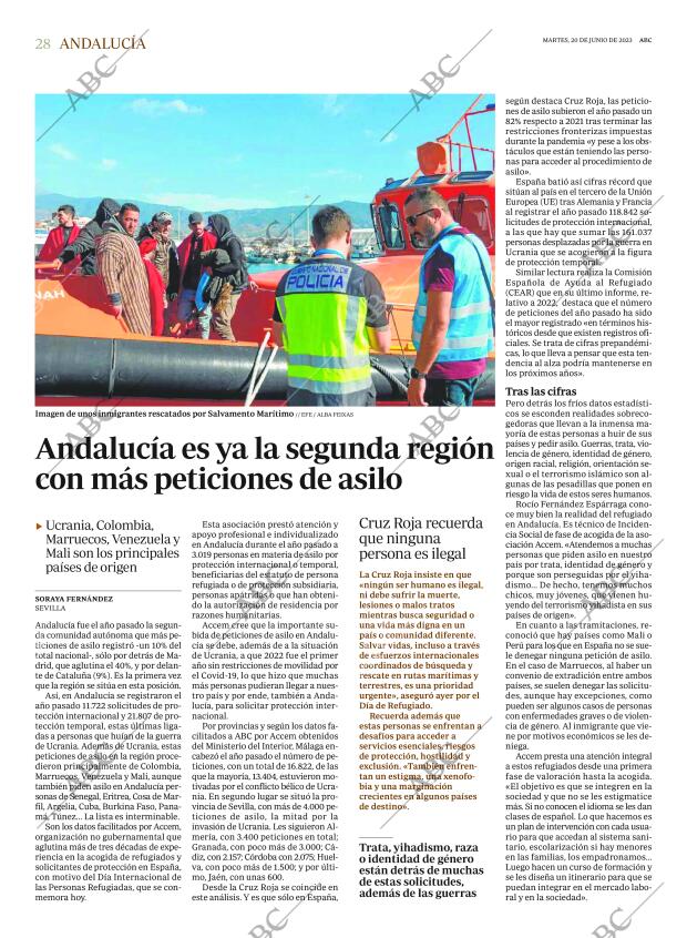 ABC SEVILLA 20-06-2023 página 28