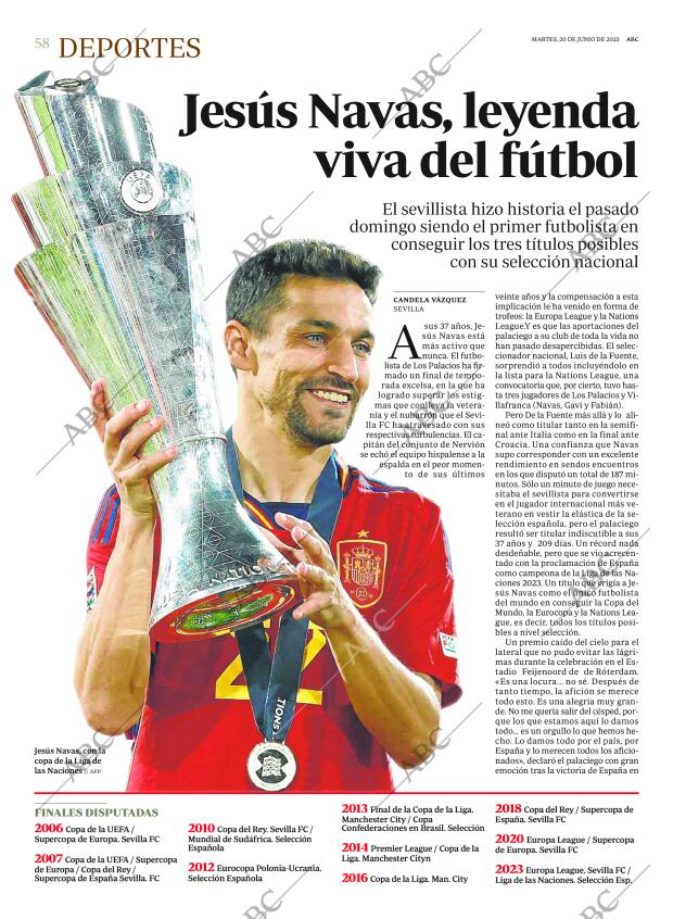 ABC SEVILLA 20-06-2023 página 58