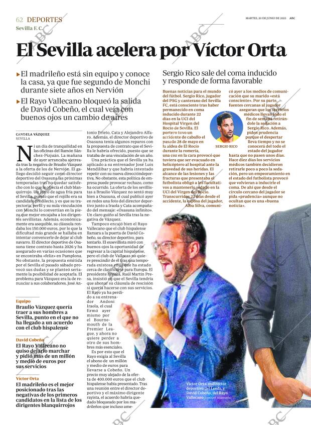 ABC SEVILLA 20-06-2023 página 62