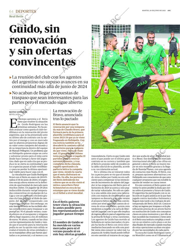 ABC SEVILLA 20-06-2023 página 64
