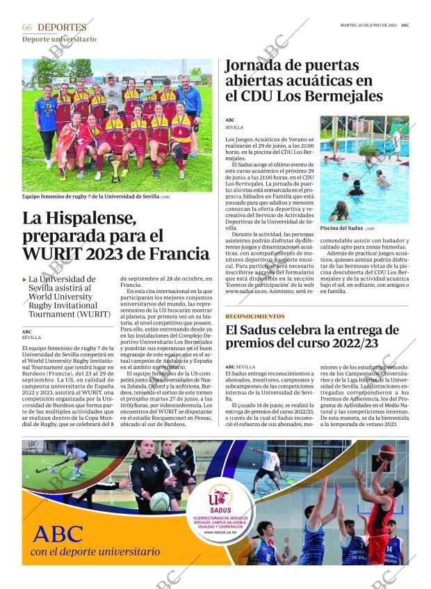 ABC SEVILLA 20-06-2023 página 66