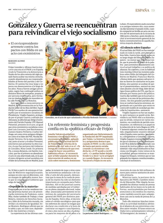 ABC MADRID 21-06-2023 página 19