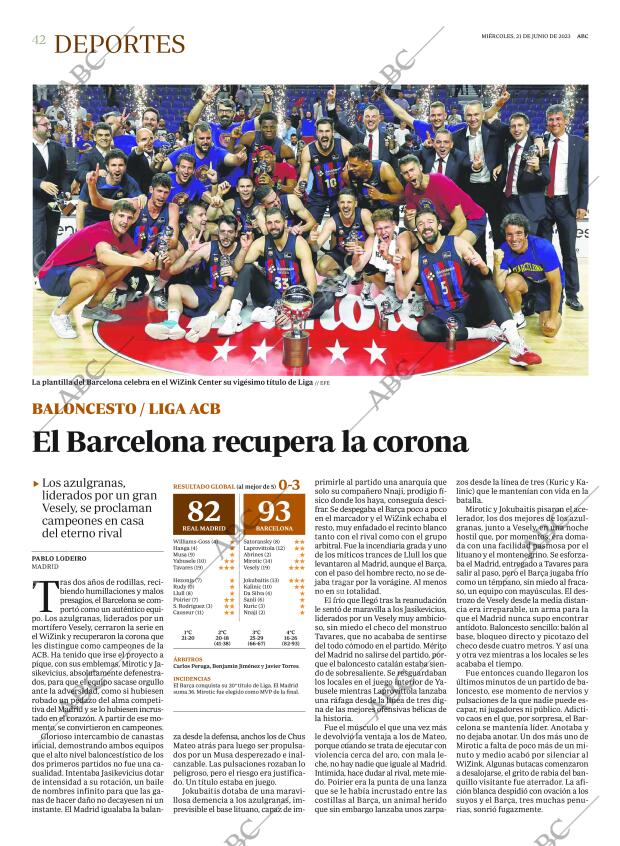 ABC MADRID 21-06-2023 página 42