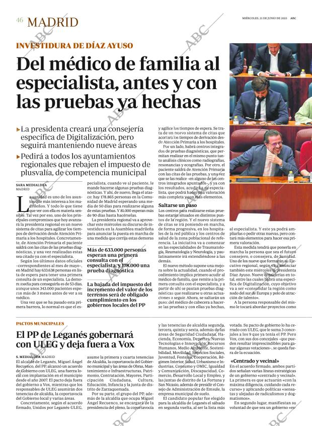 ABC MADRID 21-06-2023 página 46