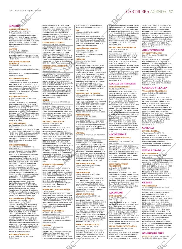 ABC MADRID 21-06-2023 página 57