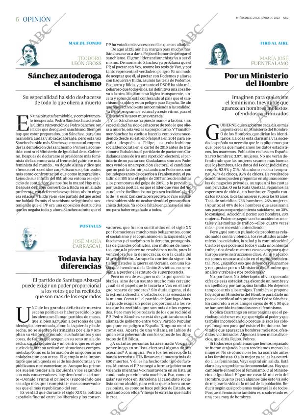 ABC MADRID 21-06-2023 página 6