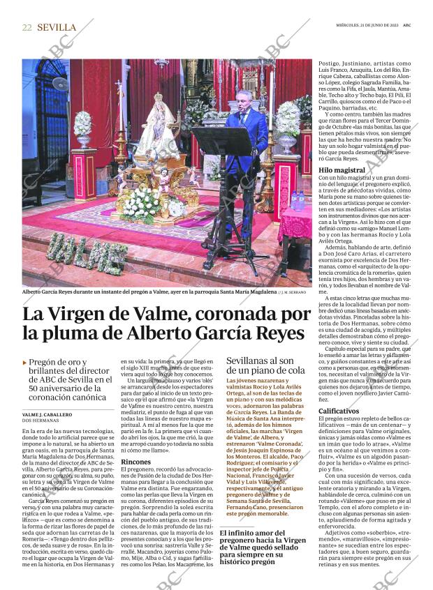 ABC SEVILLA 21-06-2023 página 22