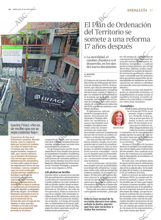 ABC SEVILLA 21-06-2023 página 27