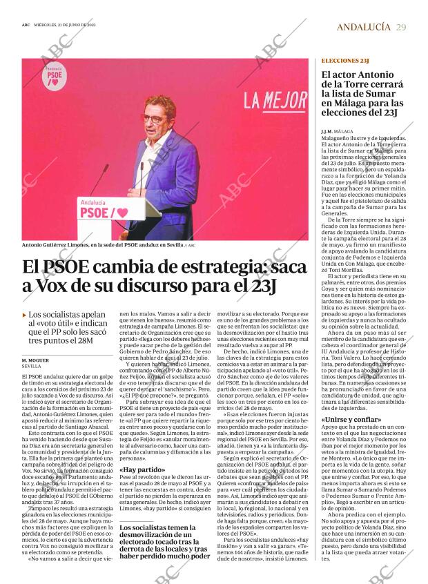 ABC SEVILLA 21-06-2023 página 29