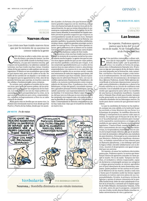 ABC SEVILLA 21-06-2023 página 5