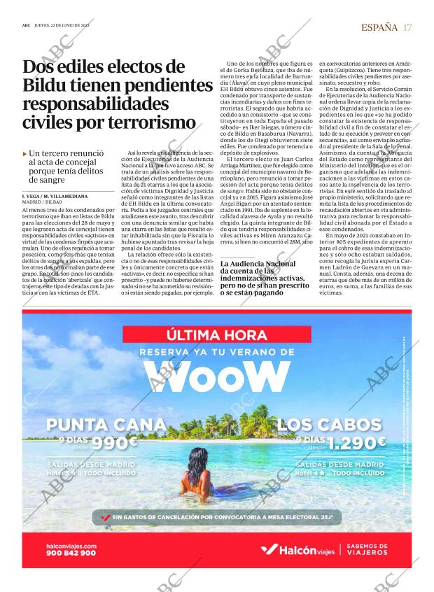 ABC MADRID 22-06-2023 página 17