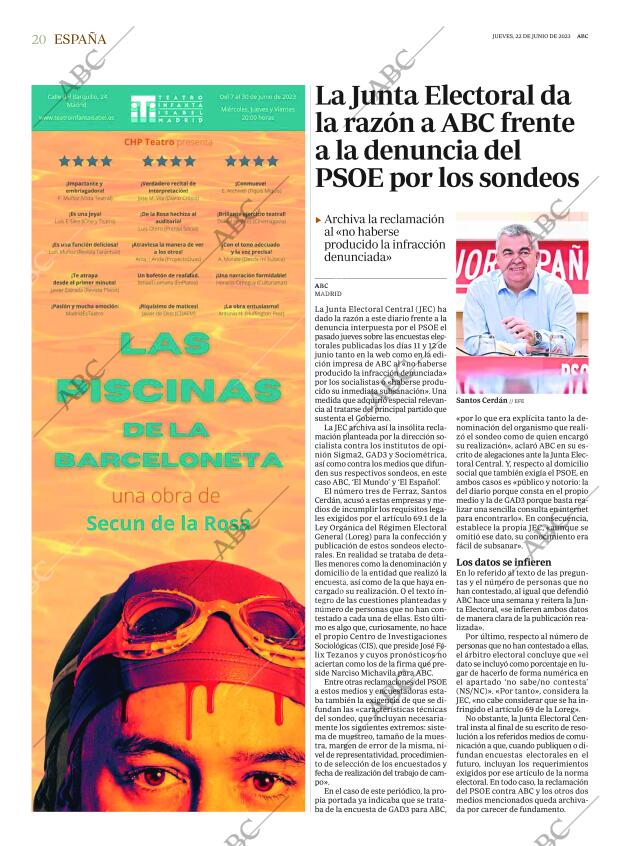 ABC MADRID 22-06-2023 página 20