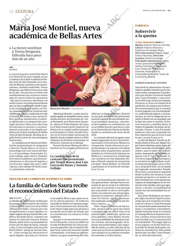 ABC MADRID 22-06-2023 página 42