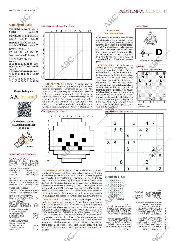 ABC MADRID 22-06-2023 página 47
