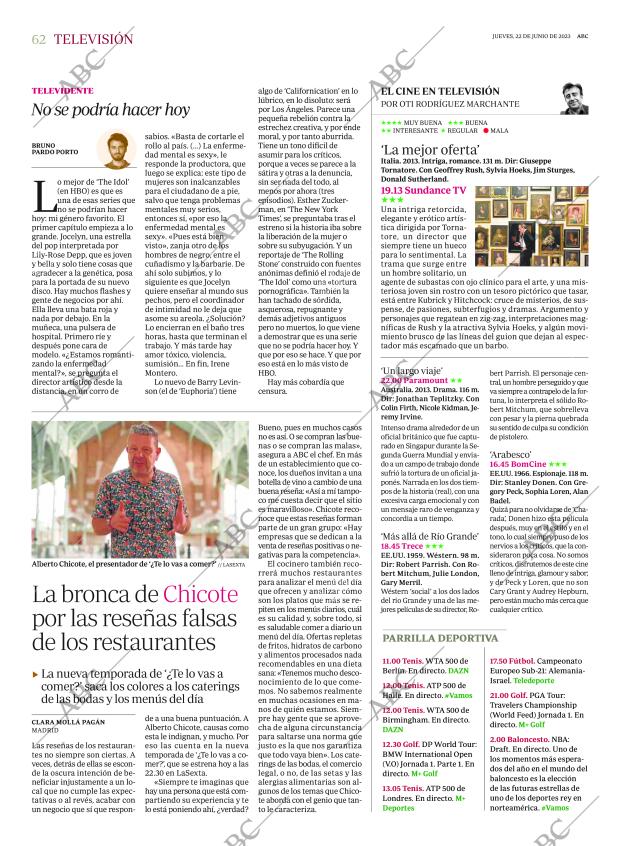 ABC MADRID 22-06-2023 página 62
