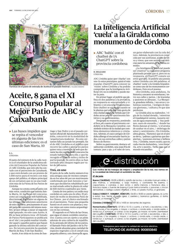 ABC CORDOBA 23-06-2023 página 17