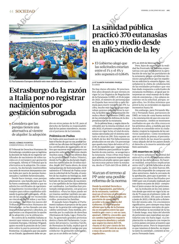 ABC CORDOBA 23-06-2023 página 44