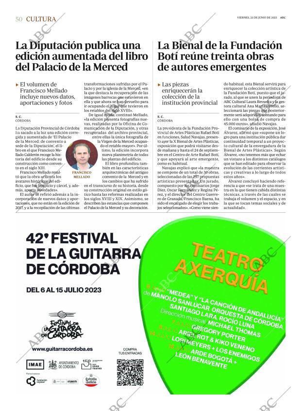 ABC CORDOBA 23-06-2023 página 50