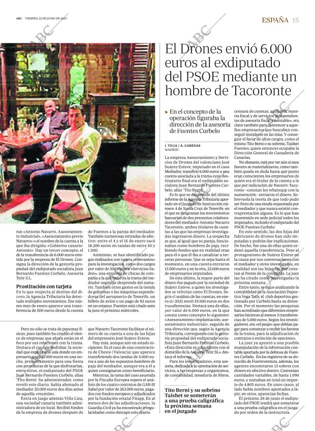 ABC MADRID 23-06-2023 página 15