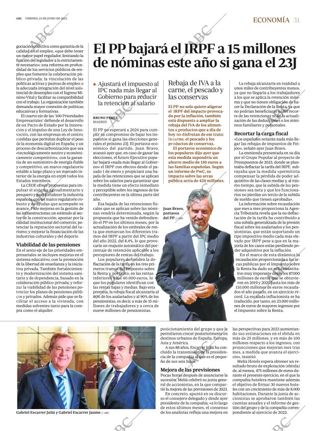ABC MADRID 23-06-2023 página 31