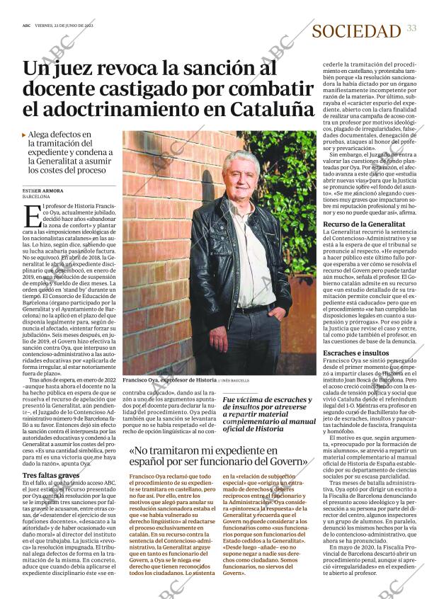 ABC MADRID 23-06-2023 página 33