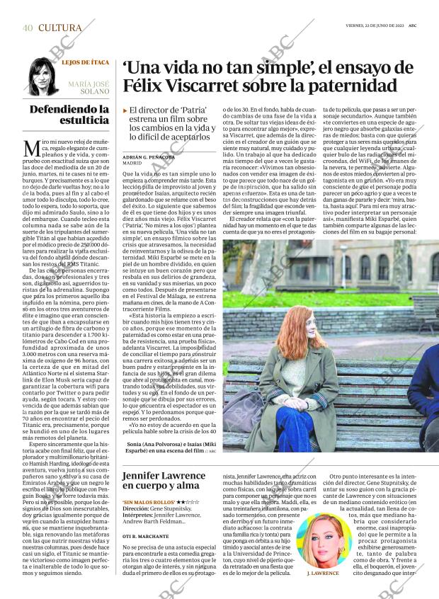ABC MADRID 23-06-2023 página 40